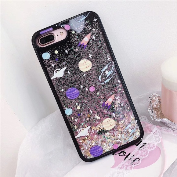 Accessories - iPhone Space Glitter Case